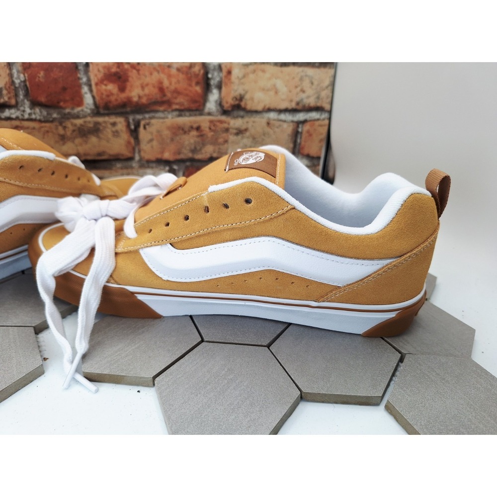 Vans‎ Knu Skool Gum Bumper Honey Yellow Wheat Timberland Inspired Gum Men Sz 10 - Picture 8 of 9